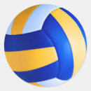 Search for blue volleyball stickers Fan