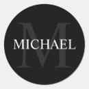 Recherche de marbre blanc autocollants Monogramme