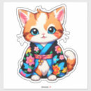 Search for japanese kimono stickers Floral