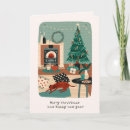 Search for cosy christmas cards Fireplace