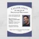 Search for modern christian funeral invitations Celebration of life