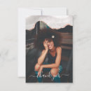 Search for emerald green white thank you cards Calligraphy