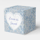 Recherche de dentelle ballotins Bleu