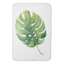 Search for tropical leaf bath mats Green