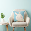 Search for pastel blue and white pillows For kids