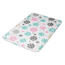 Search for black and white christmas bath mats Vintage