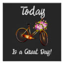 Search for vintage bicycle posters Flowers