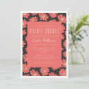 Recherche de design botanique noir invitations Floral