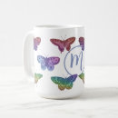 Search for colorful butterfly mugs Insects