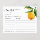Search for lemon recipe cards Bridal shower