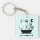 Search for triathlon keychains Funny