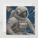 Recherche de astronaute vœux cartes Combinaison spatiale