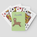 Search for alpaca playing cards Llama