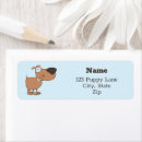Search for pet rescue return address labels Dog lover