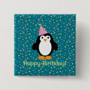 Search for penguin square buttons Bird
