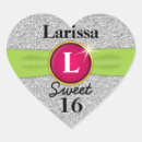 Search for silver ribbon stickers Green