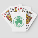 Recherche de trèfles jeux de cartes Jour de st patrick