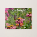 Recherche de colibris puzzles Floral