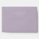 Search for lilac envelopes Minimalist