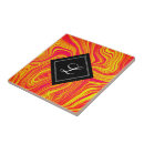 Recherche de stries carreaux Rouge