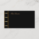 Search for movie business cards Gold