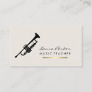 Search for instruments business cards Music
