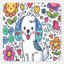 Search for doodle flower stickers Whimsical