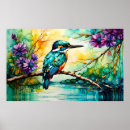 Search for kingfisher painting posters Water