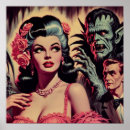 Recherche de vintage horror art Halloween