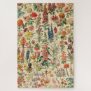 Recherche de fleurs vintages puzzles Feuille