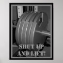 Search for shut up posters Fitness