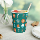 Recherche de noël gobelets papier Illustration