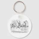 Search for the mad hatter keychains Party