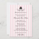 Search for fairy tale bridal shower invitations Pink