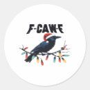 Search for retro christmas stickers Bird