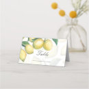 Search for lemon place cards Rustic