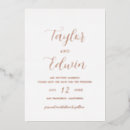 Search for gold foil save the dates Simple