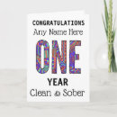 Search for clean and sober cards Narcotics
