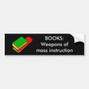 Search for book bumper stickers College