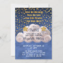 Search for twin stars baby shower invitations For kids