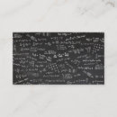 Recherche de mathématiques cartes visite Retour à l'école