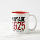 Search for vintage 90th birthday mugs Ninety
