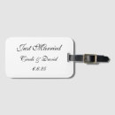 Search for just married luggage tags Travel