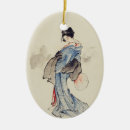 Search for traditional japanese ornaments Geisha