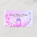 Search for perfume business cards Cosmetologist