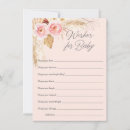 Search for wishes for baby advice cards Pink