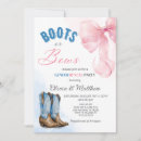 Search for boots or bows invitations Coquette