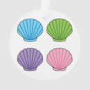 Search for seashell ornaments Blue