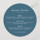 Recherche de round menus Réception