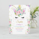 Recherche de visage invitations De la licorne